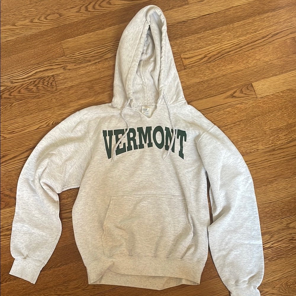 Port and Company Light Gray Fleece Hoodie